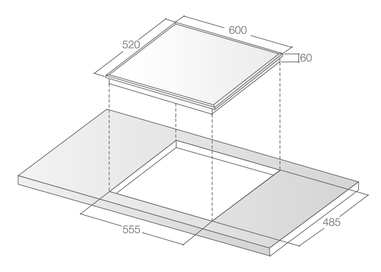 kich-thuoc-bep-tu-lorca-lc-365-vn Bếp từ Lorca LCI-306 Plus