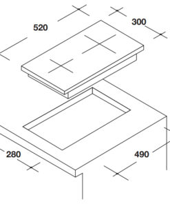 Bếp từ Rosieres MI1301