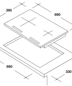 Bếp từ Rosieres RPI7220/1