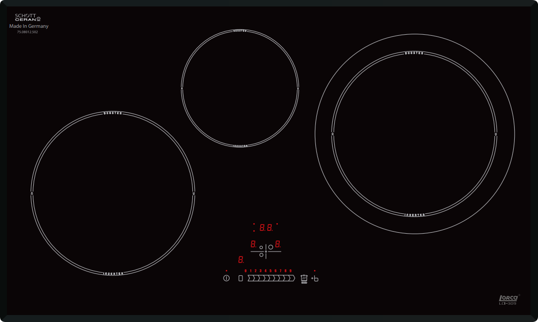 Toàn cảnh - Bếp từ Lorca LCI-309 - Nhập khẩu nguyên chiếc từ CHLB Đức Toàn cảnh - Bếp từ Lorca LCI-309 - Nhập khẩu nguyên chiếc từ CHLB Đức