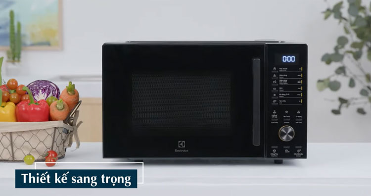 lò vi sóng Electrolux EMG23D22B có thiết kế hiện đại