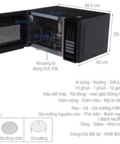 Lò vi sóng có nướng đối lưu Panasonic NN-CT36HBYUE (23 lít)