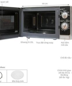 Lò vi sóng Sharp R-203VN-M (20 lít)