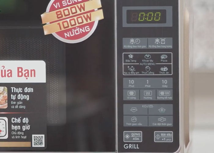 lò vi sóng Sharp R G572VN S 25 lít có bảng điều khiển dễ sử dụng lò vi sóng Sharp R G572VN S 25 lít có bảng điều khiển dễ sử dụng