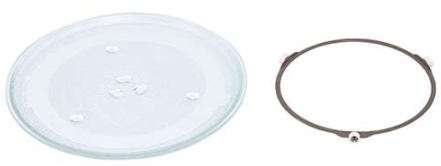 Lò vi sóng Toshiba MW2 AG24PC BK 24 lít còn đi kèm với 1 vòng xoay và 1 đĩa xoay