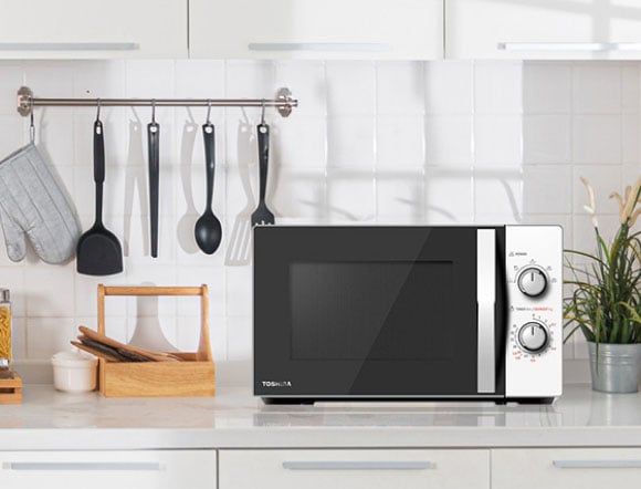 Lò vi sóng Toshiba MWP MM20P có thiết kế hiện đại Lò vi sóng Toshiba MWP MM20P có thiết kế hiện đại