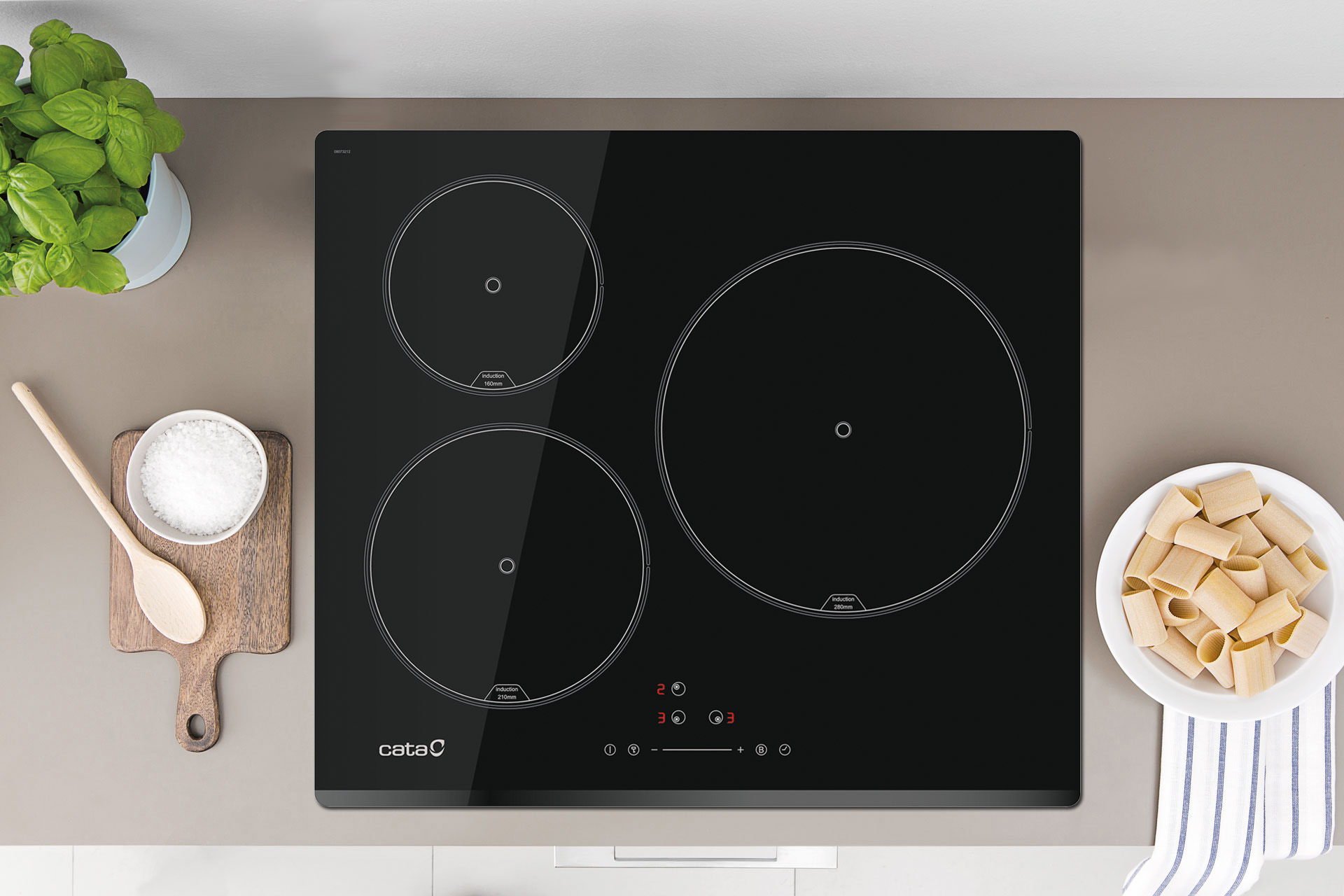 mat-kinh-bep-tu-cata-is-603-b-bk Bếp từ Cata ISB 603 BK