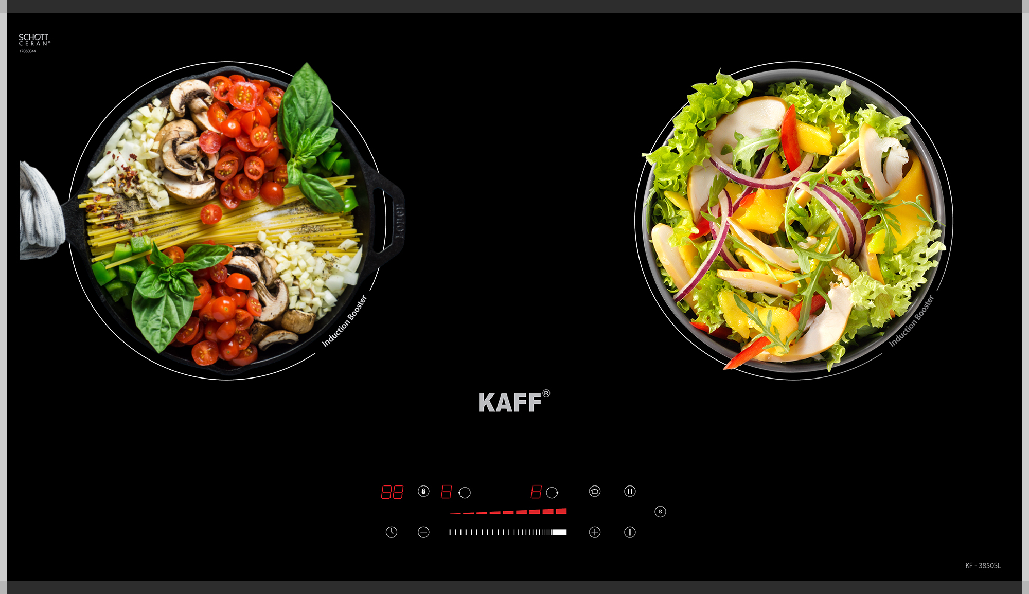 mat-kinh-bep-tu-kaff-kf-3850sl1 Bếp từ Kaff KF-3850SL