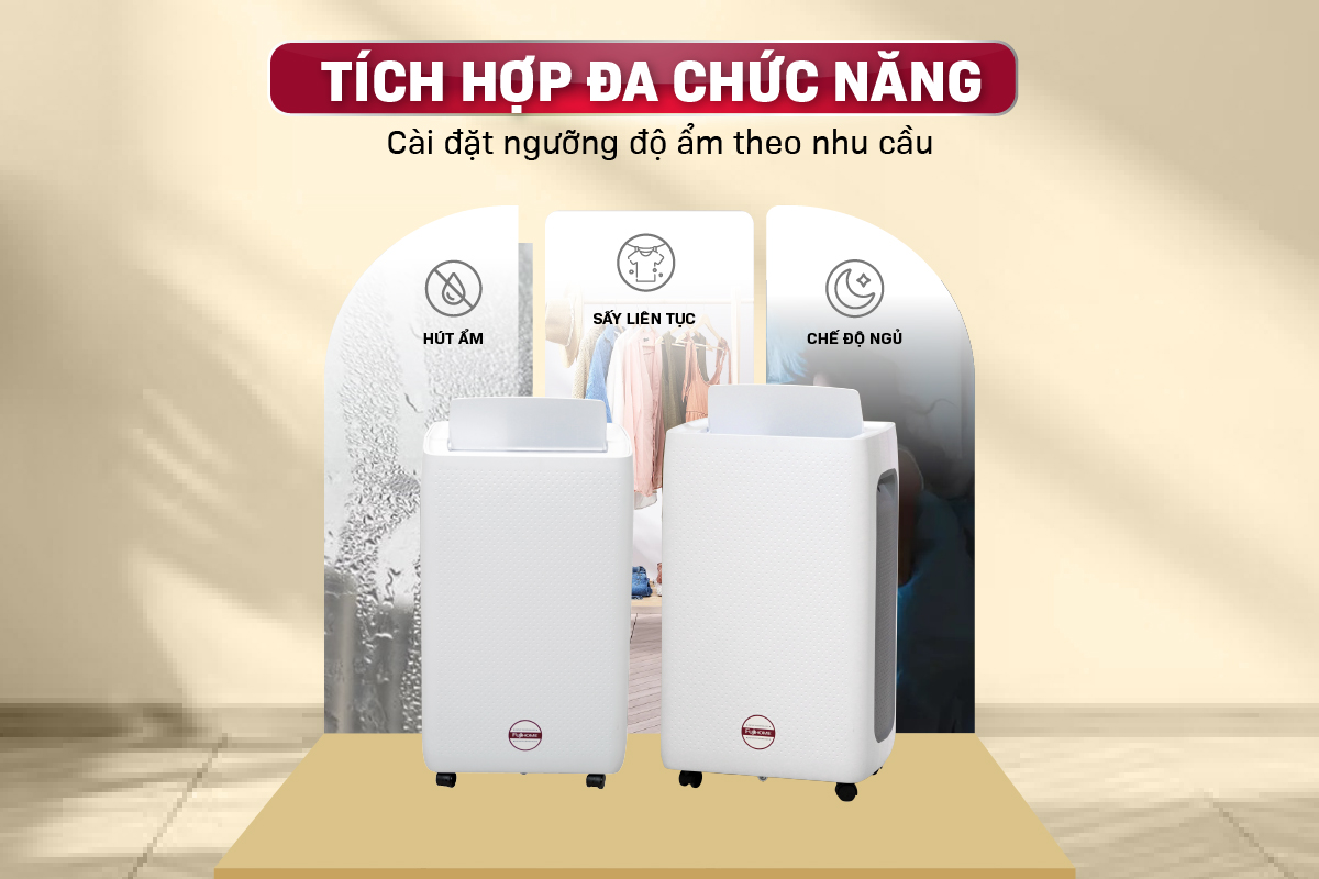 Fujihome DH18W dễ cài đặt độ ẩm phù hợp Fujihome DH18W