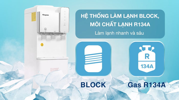 Kangaroo KG65A3 được ứng dụng công nghệ làm lạnh bằng Block kết hợp công suất 110W Kangaroo KG65A3 được ứng dụng công nghệ làm lạnh bằng Block kết hợp công suất 110W