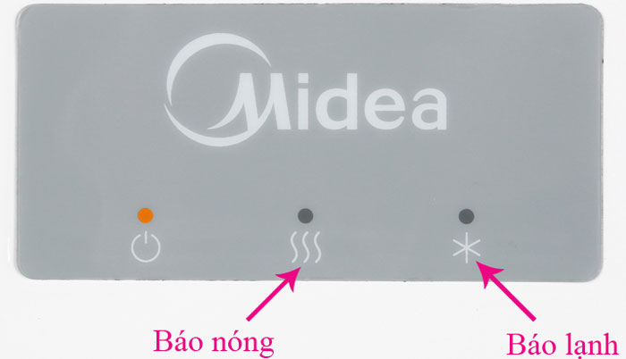máy làm nóng lạnh nước Midea YL1932S có đèn báo tiện lợi