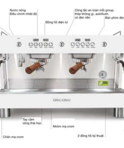 Máy pha cà phê Ascaso Barista T One 2 Group