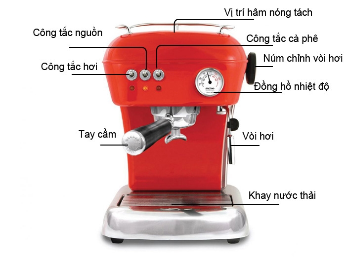 Máy pha cà phê Tây Ban Nha Ascaso Dream DR-14