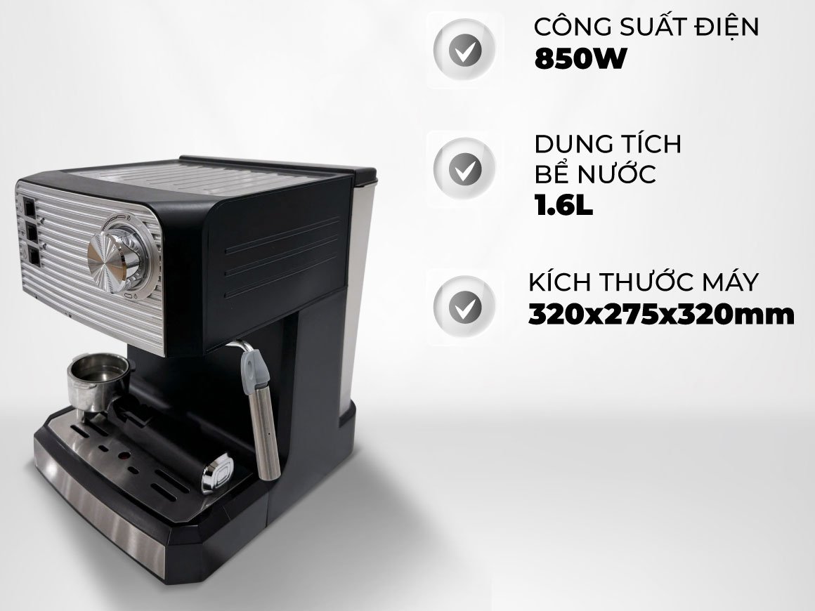 Máy pha cà phê bán tự động P-Emic KFJ-6865