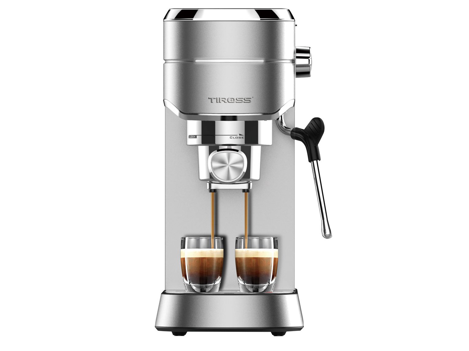 Review máy pha cà phê Espresso Tiross TS6212 Review máy pha cà phê Espresso Tiross TS6212