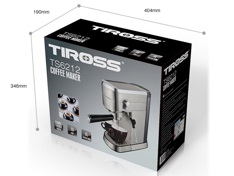 Máy pha cà phê Espresso Tiross TS6212