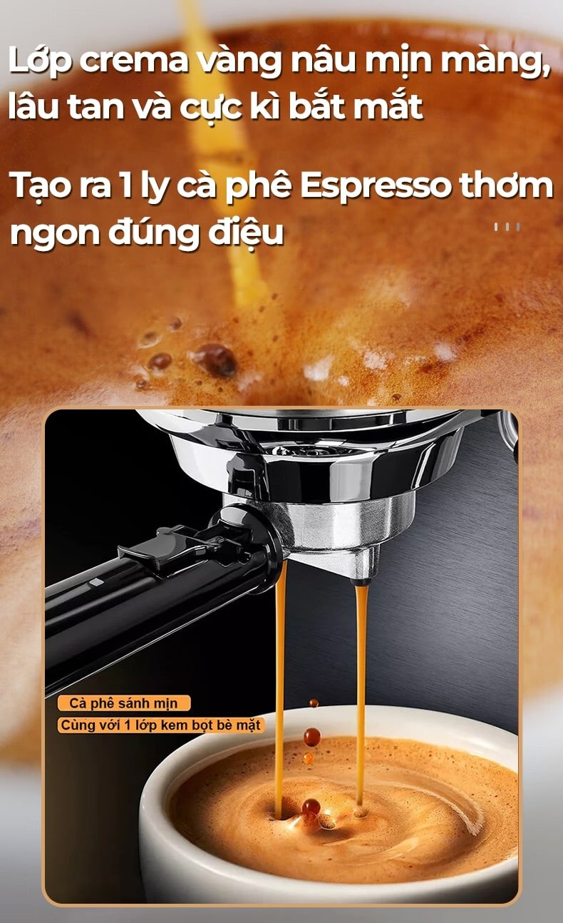 Máy pha cà phê Espresso cực kỳ hoàn hảo Máy pha cà phê