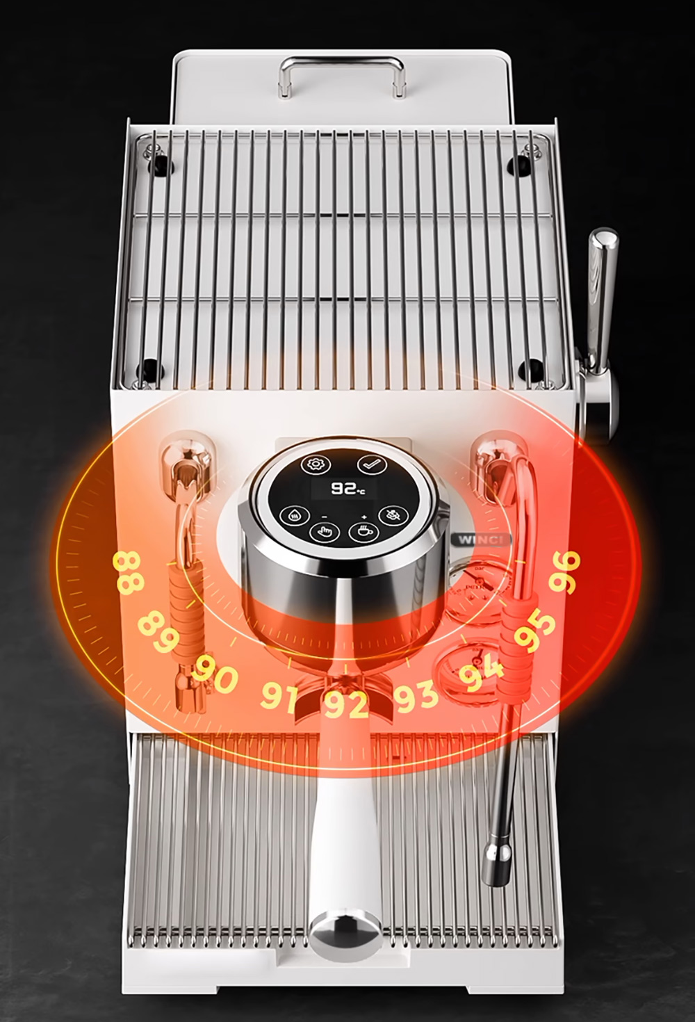 EM56 dễ dàng điều chỉnh nhiệt độ