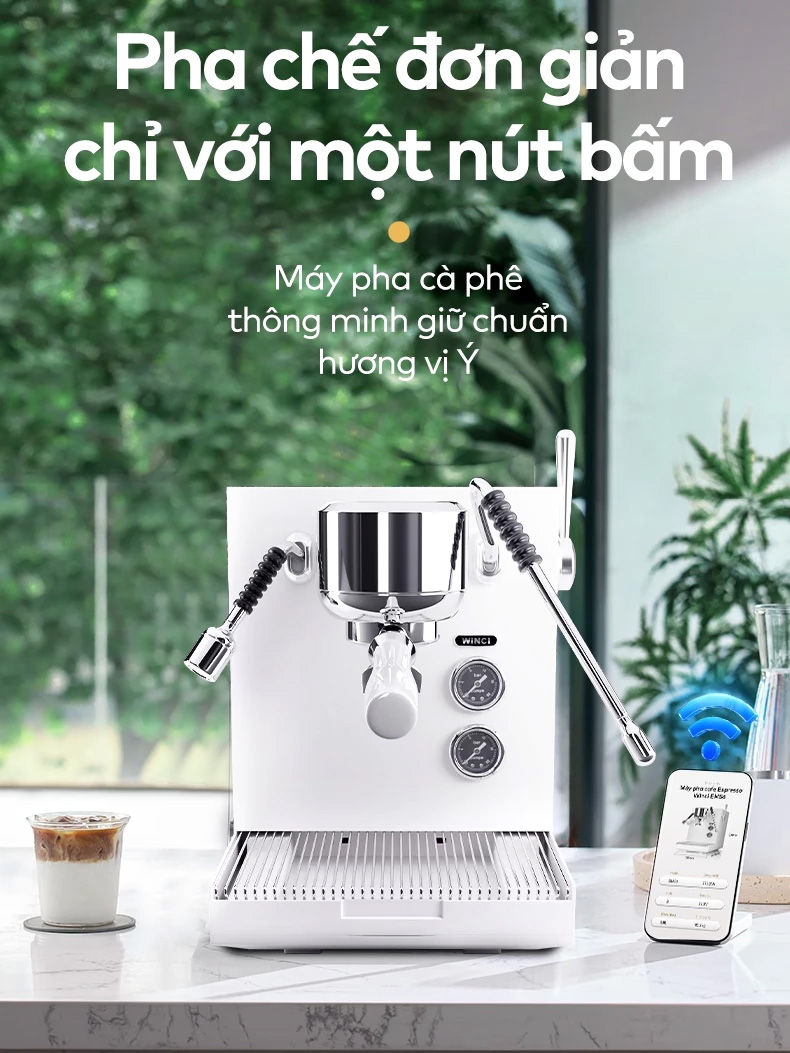 Máy pha cà phê Espresso Winci EM56