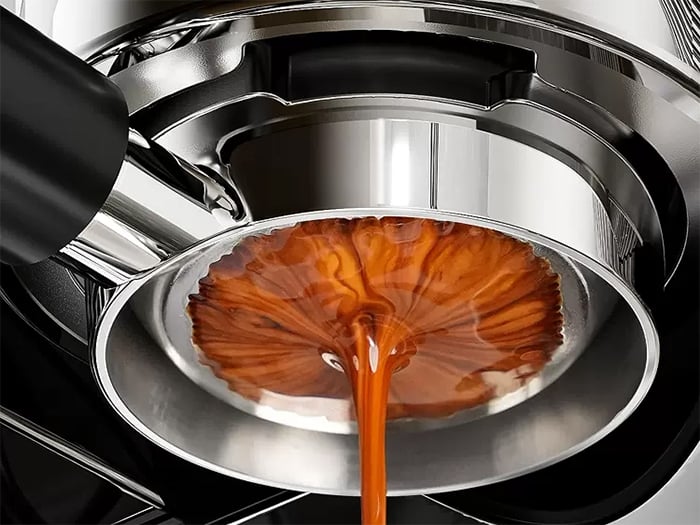 Tay cầm có đường kính 58mm Máy pha cà phê Espresso Winci EM58