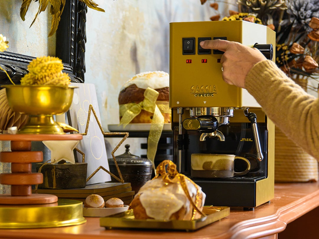 Gaggia Classic EVO có Group Head được làm từ đồng thau Gaggia Classic EVO