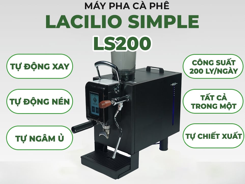 Máy pha cà phê Lacilio Simple LS200
