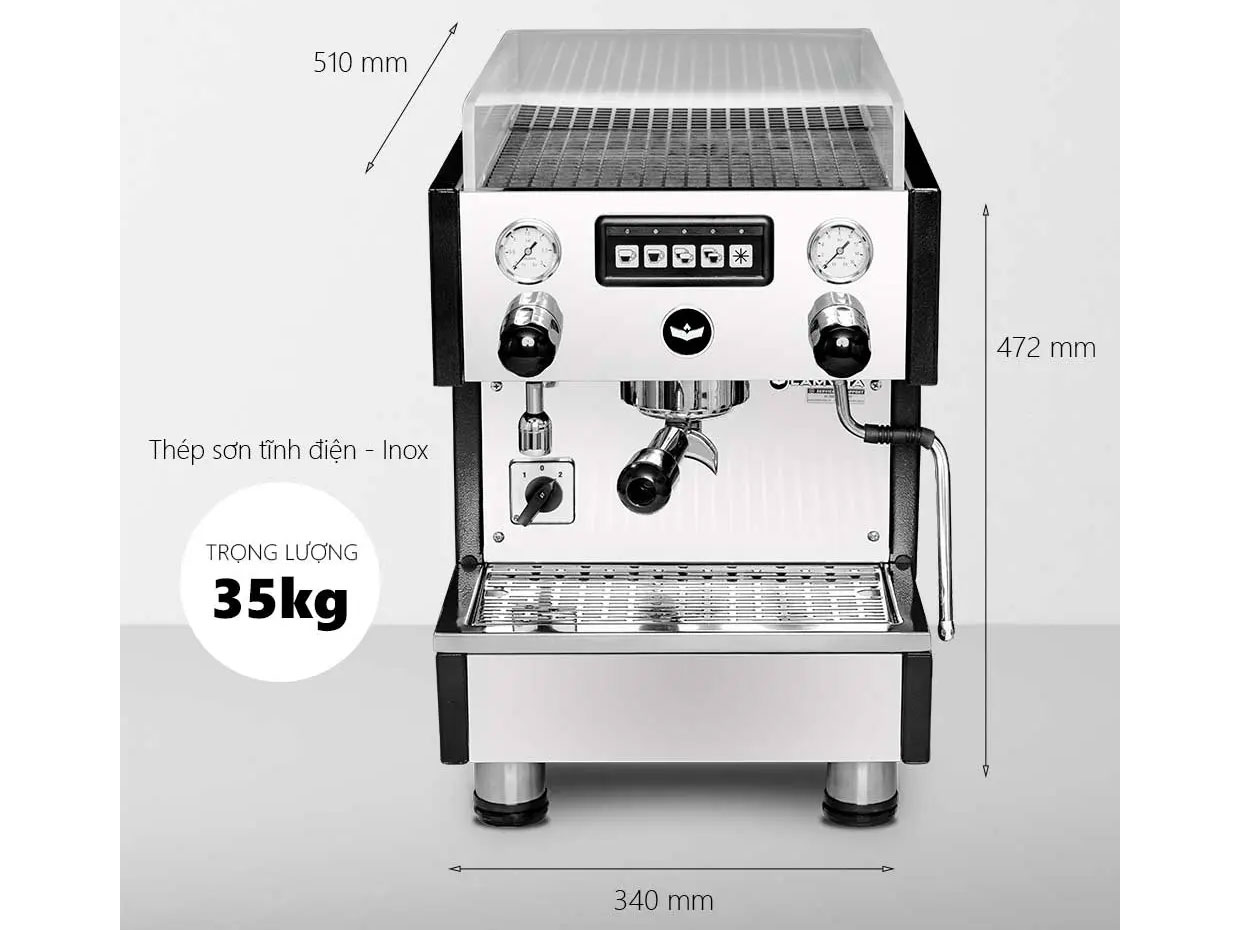 Kích thước của Lamvita LCD 1 GR Lamvita LCD 1 GR