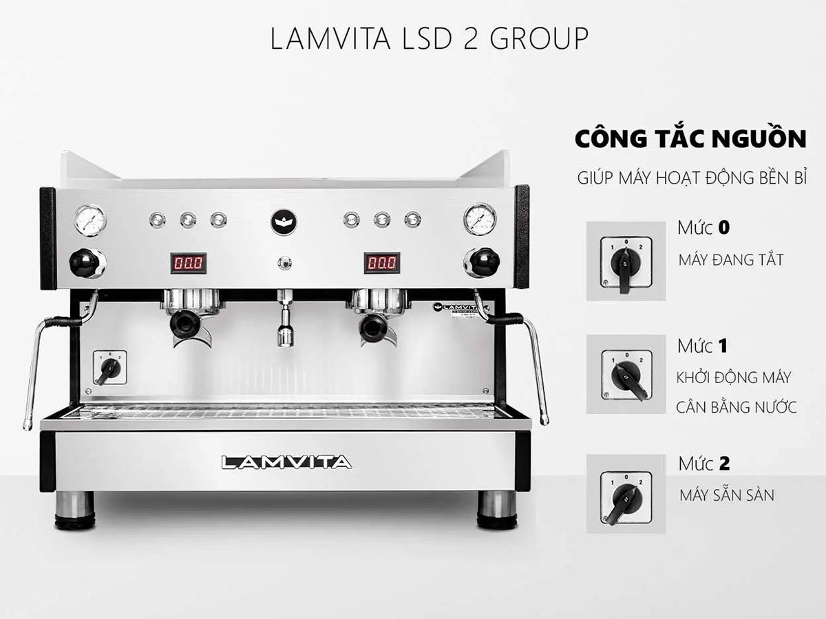 Máy pha cà phê Lamvita