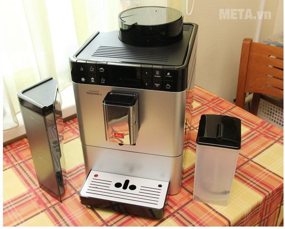 Máy pha cà phê Melitta Caffeo Passione OT thiết kế sang trọng