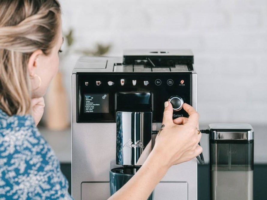 Máy pha cà phê Melitta Latte Select Máy pha cà phê Melitta Latte Select