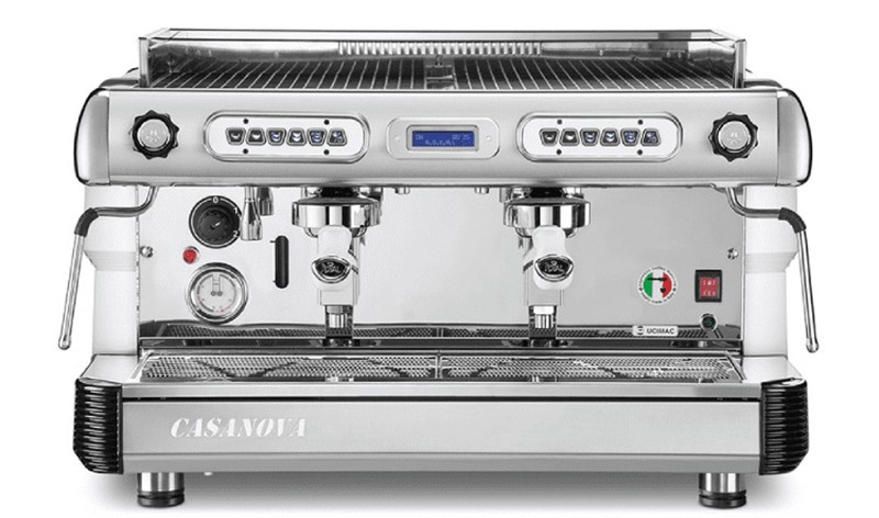 Thiết kế sang trọng Máy pha cà phê Royal Casanova 2 Groups Multi Boiler