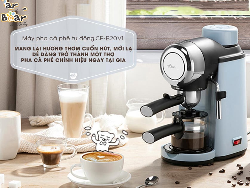Máy pha cà phê tự động Bear CF-B02V1
