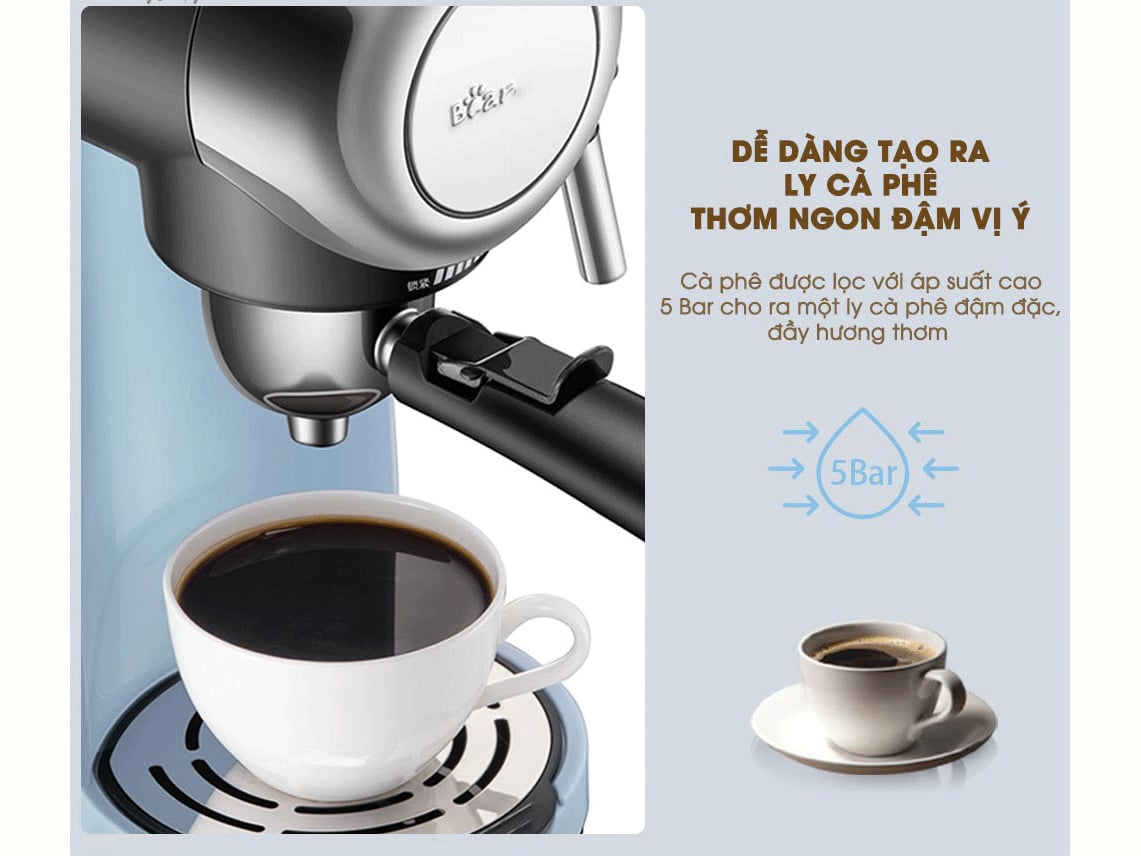 Máy pha cà phê tự động Bear CF-B02V1