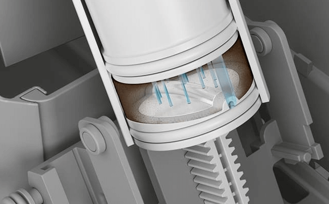 Máy pha cafe ENA 4 được trang bị cối ép thế hệ thứ 8 Máy pha cafe ENA 4 được trang bị cối ép thế hệ thứ 8