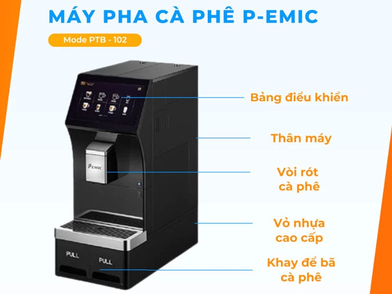 P-Emic PTB-102 dễ sử dụng P-Emic PTB-102