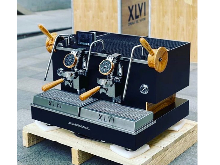 may-pha-ca-phe-xlvi-steamhammer-cattiva-2-group Máy pha cà phê XLVI SteamHammer Cattiva 2 Group