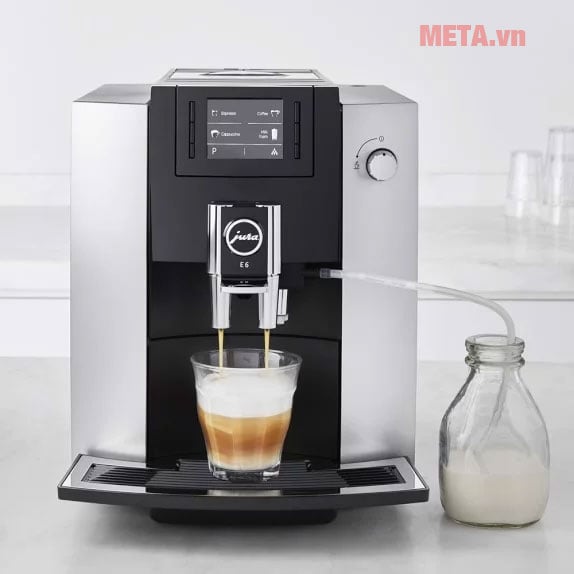 may-pha-cafe-tu-dong-jura-e6-platin-2 Máy pha cafe tự động Jura E6 Platin