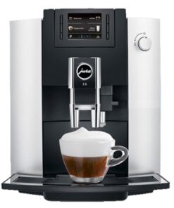 Máy pha cafe tự động Jura E6 Platin