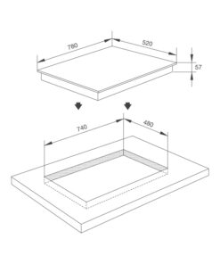 Bếp từ Malloca MI-784 ITG