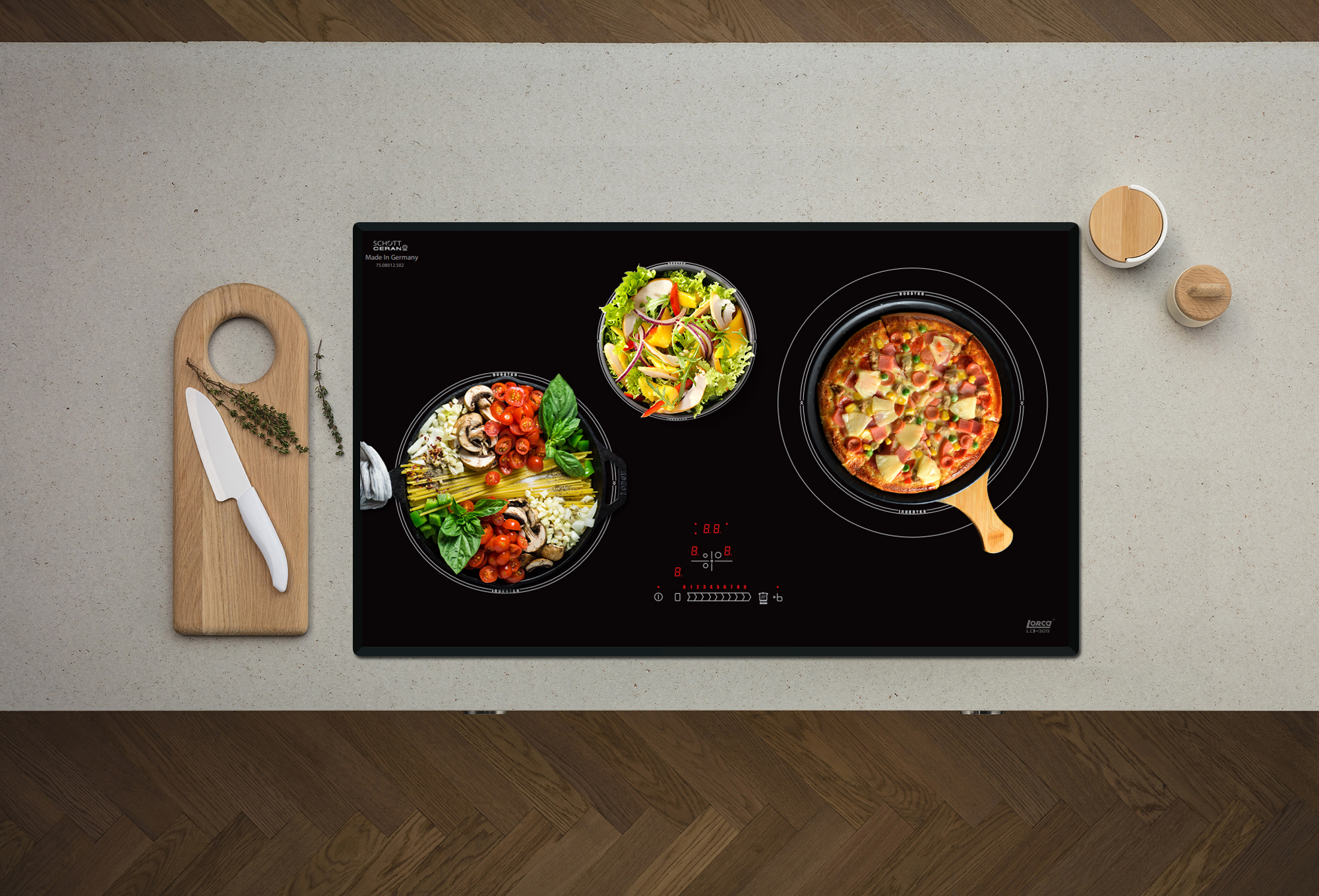 phoi-canh-bep-tu-lorca-lci-309-1 Bếp từ Lorca LCI-309