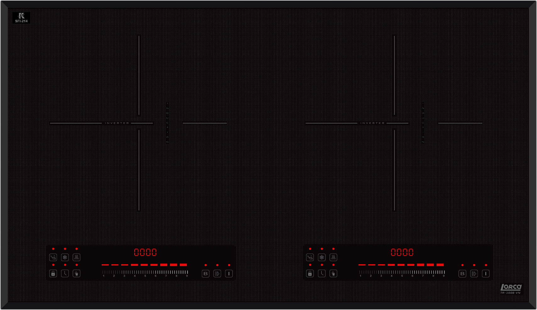 Toàn cảnh - Bếp từ Lorca TA-1008 VN Toàn cảnh - Bếp từ Lorca TA-1008 VN