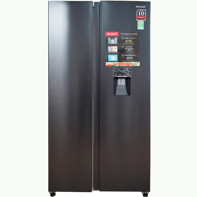 Giới Thiệu Về Những Điểm Độc Đáo ở Tủ Lạnh Sharp SJ-SBX530WD-DG 529 Lít