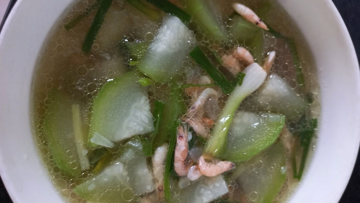 Cách nấu canh bí đao nấu tép thơm ngon, mang đậm tính đồng quê 