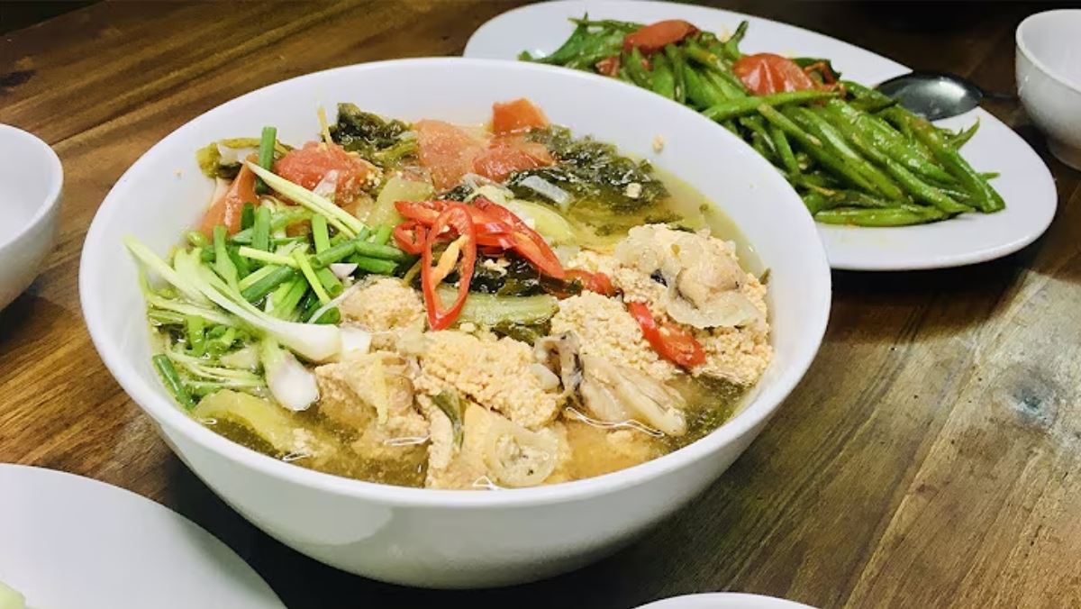 Cách làm trứng cá nấu canh chua