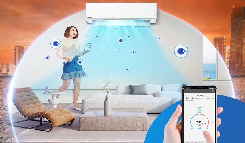 Điều hòa Panasonic 9000btu inverter CS-XZ9BKH-8  là một chiếc máy lọc không khí