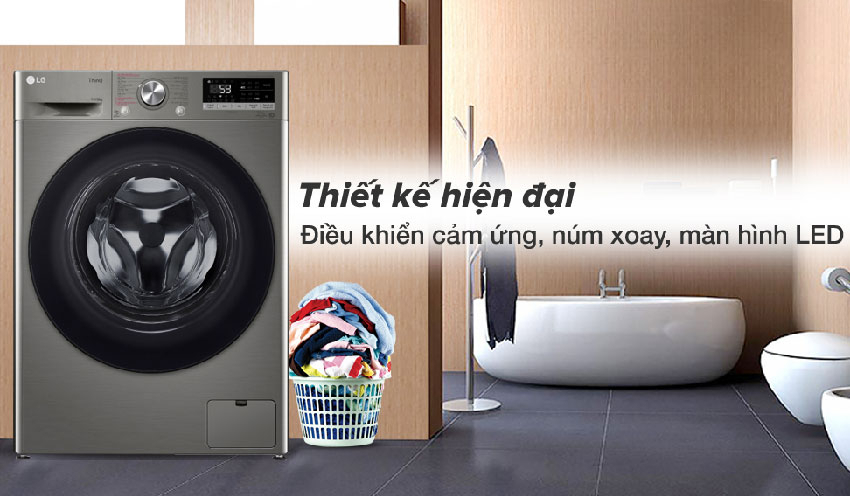 Máy Giặt Sấy LG Inverter FV1410D4P