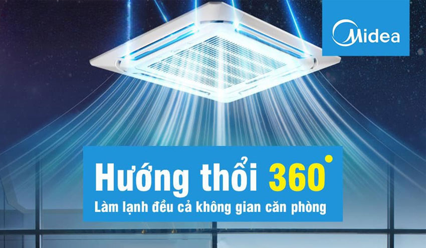 Luồng gió mát lan tỏa đều và khả năng làm lạnh siêu tốc