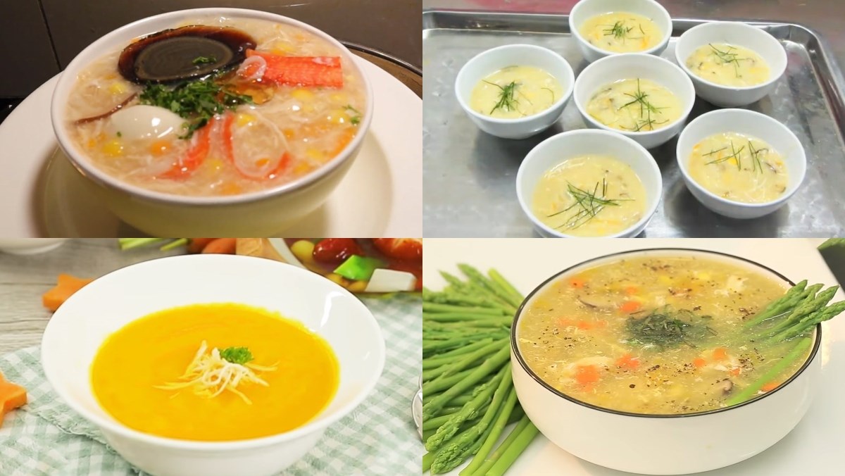 Tổng hợp 12 cách nấu súp gà ngon, bổ dưỡng, cực kì đơn giản Tổng hợp 12 cách nấu súp gà ngon, bổ dưỡng, cực kì đơn giản