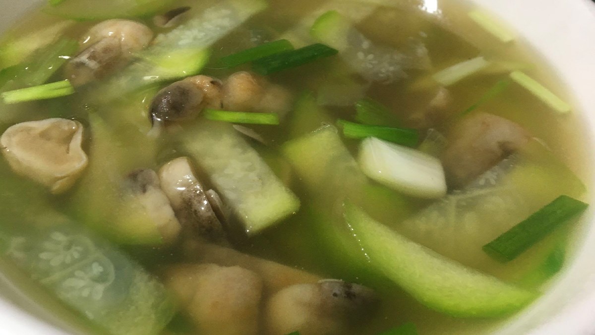 canh bí đao nấm rơm ngọt ngon canh bí đao nấm rơm ngọt ngon