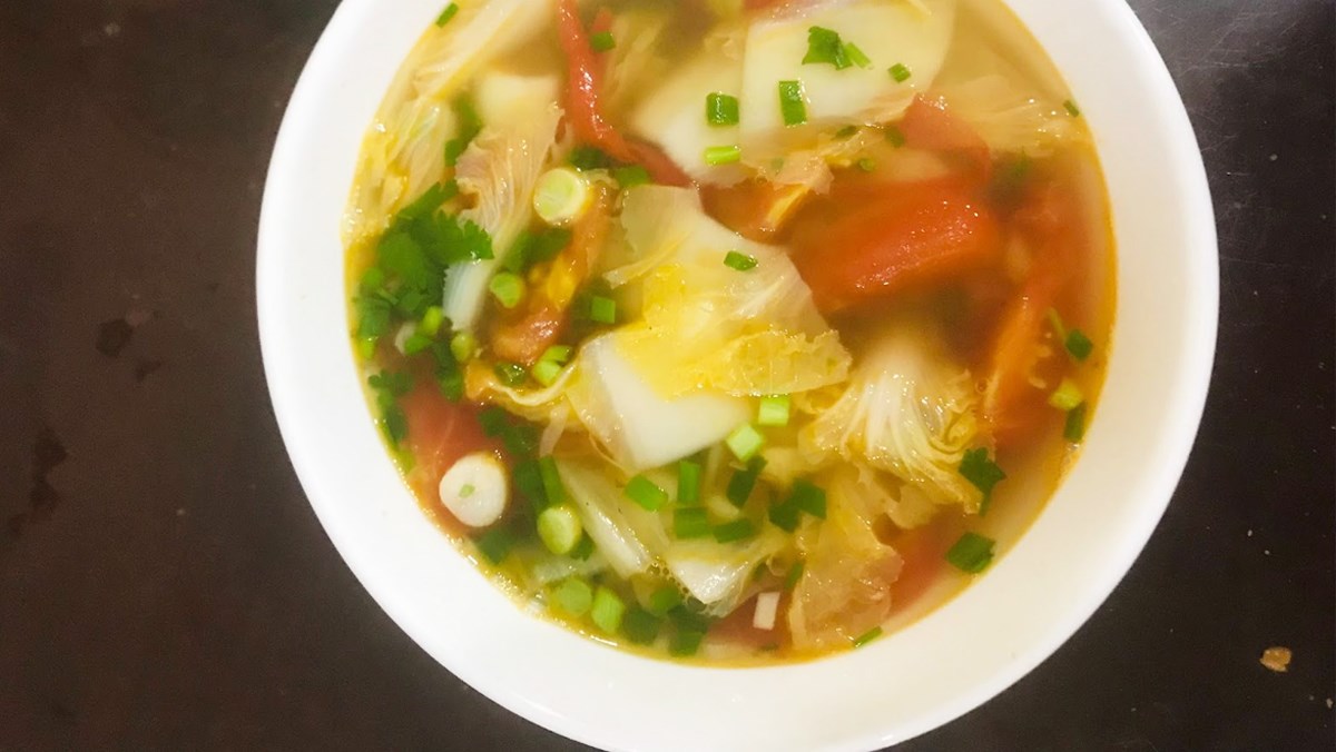 Món Canh Cải Thảo Cà Chua Đơn Giản, Dễ Làm Mà Ngon Khó Cưỡng Món Canh Cải Thảo Cà Chua Đơn Giản, Dễ Làm Mà Ngon Khó Cưỡng